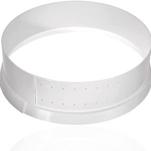 Wüllner & Kaiser verstellbarer Tortenring 8 cm hoch für perfekte Torten, Ø 24-29 cm