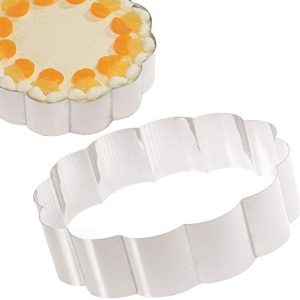 Menz Tortenrand aus rostfreiem Edelstahl - Hochwertiger Backrahmen für perfekte Kuchenformen, MADE IN GERMANY
