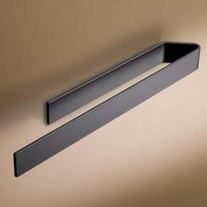 Designfabrik Hamburg Handtuchhalter ohne Bohren | Modernes Wanddesign für Bad & Küche | Selbstklebend und elegant in Sch