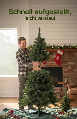 150 cm Künstlicher Weihnachtsbaum von – Dicht & Pflegeleicht, ideal für festliche Dekoration