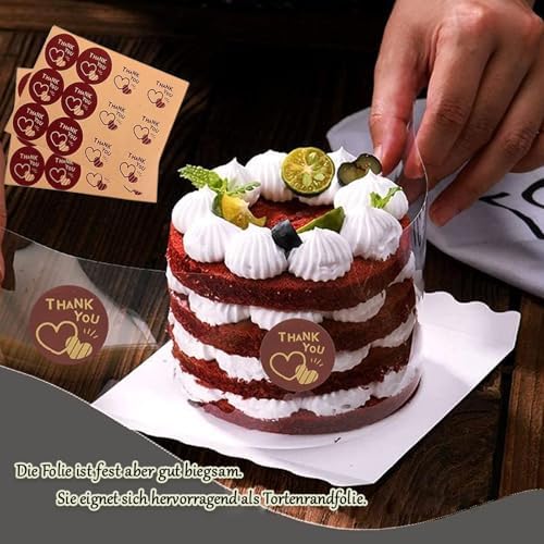 Verstellbarer Tortenring aus Edelstahl 10cm hoch – Ideal für Schichttorten Ø16-30cm, perfekte Backhilfe!