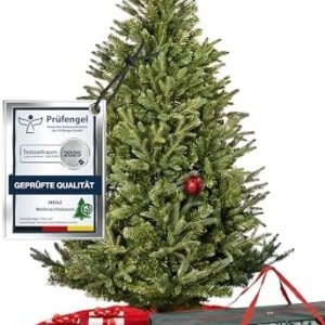 4smile Künstlicher Weihnachtsbaum 180 cm - Dicht & Realistisch mit 850 Spitzen, Ideal für Festliche Dekoration!
