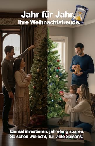 150 cm Künstlicher Weihnachtsbaum von – Dicht & Pflegeleicht, ideal für festliche Dekoration